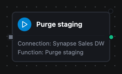 Azure Synapse Execute node