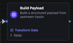Build Payload Node interface