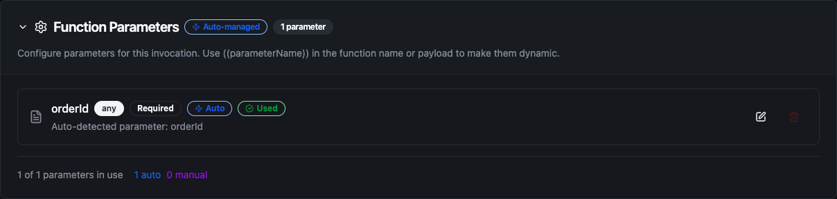 Google Cloud Functions Function Parameters