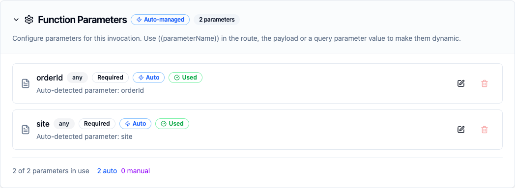 Azure Functions Function Parameters