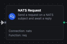 NATS Request node configuration