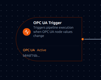 OPC UA Trigger Node interface