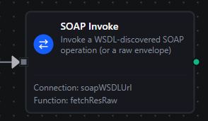 SOAP Invoke node configuration