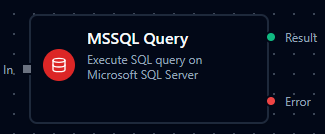 MSSQL Query Node